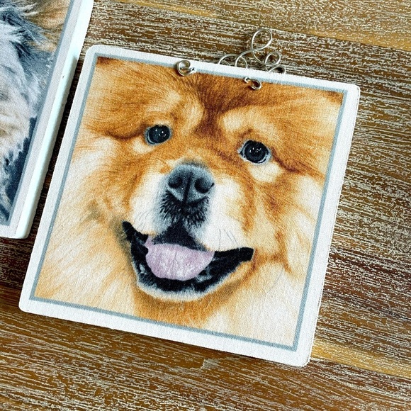 Cute Puppy Dog Wall Hangers Wall Art - Picture 3 of 4